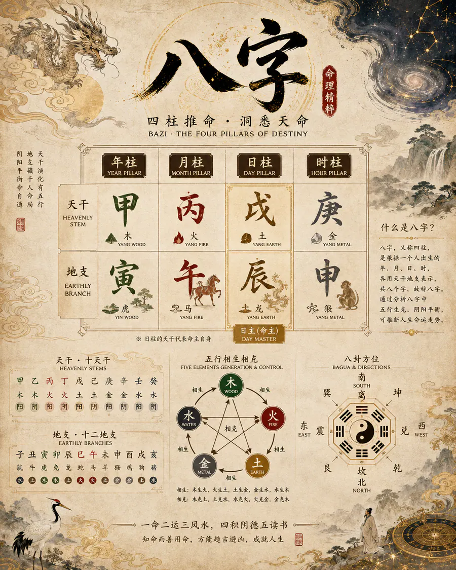 BaZi course artwork