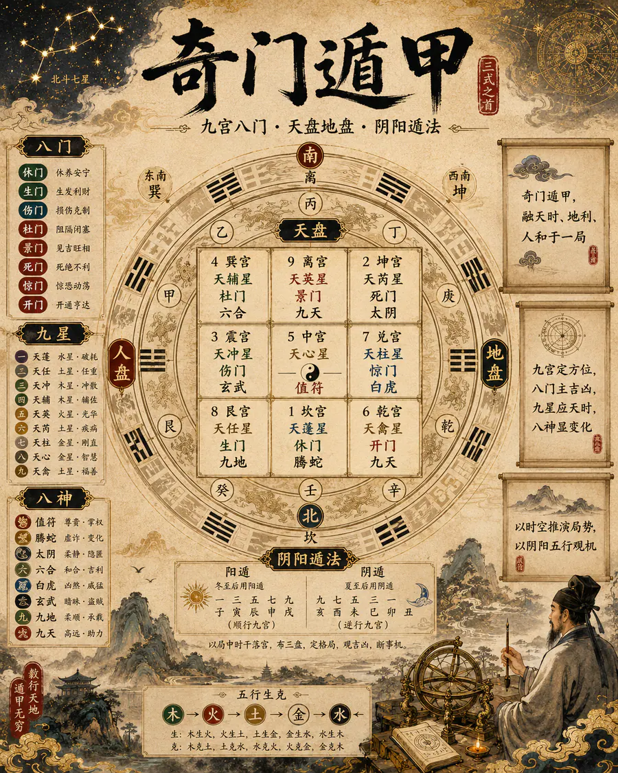 Qimen Dunjia course artwork